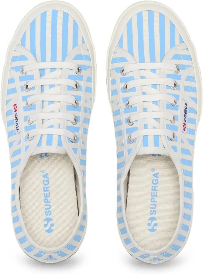Superga 2750 gestreepte sneakers Wit - Foto 2