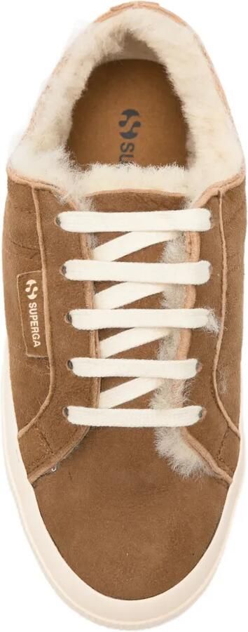 Superga 2750 shearling sneakers Bruin - Foto 4
