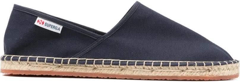 Superga 3009 espadrilles met ronde neus Blauw