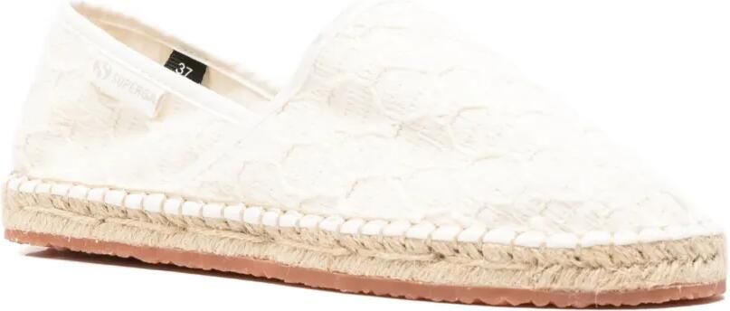 Superga 3009 gehaakte espadrilles Wit - Foto 4
