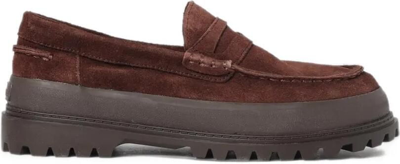 Superga 3110 suede chunky-sole loafers Bruin