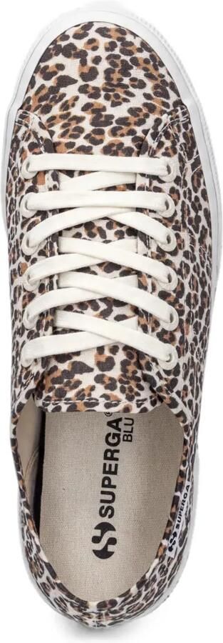 Superga 3740 sneakers met luipaardprint en plateauzool Beige - Foto 4