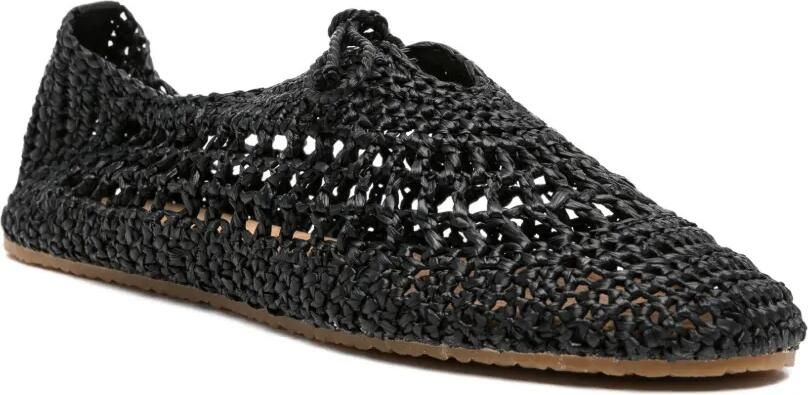Superga Geweven veterschoenen Zwart - Foto 2