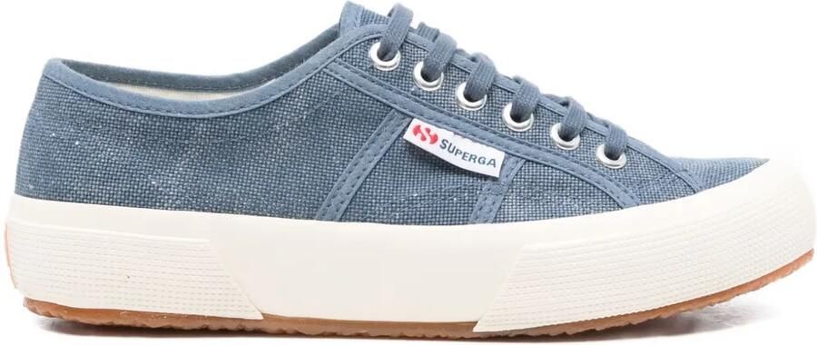 Superga Katoenen sneakers Blauw