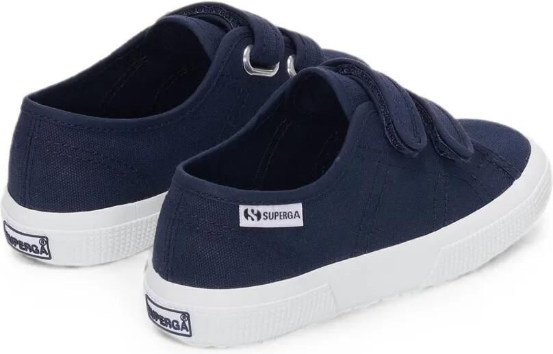 Superga Kids 3750 sneakers met klittenband Blauw - Foto 3