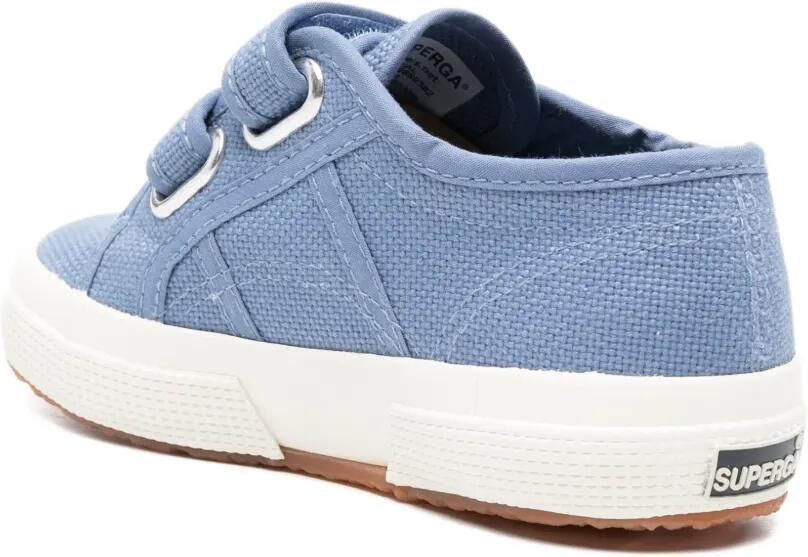 Superga Kids Classic sneakers met klittenband Blauw - Foto 2