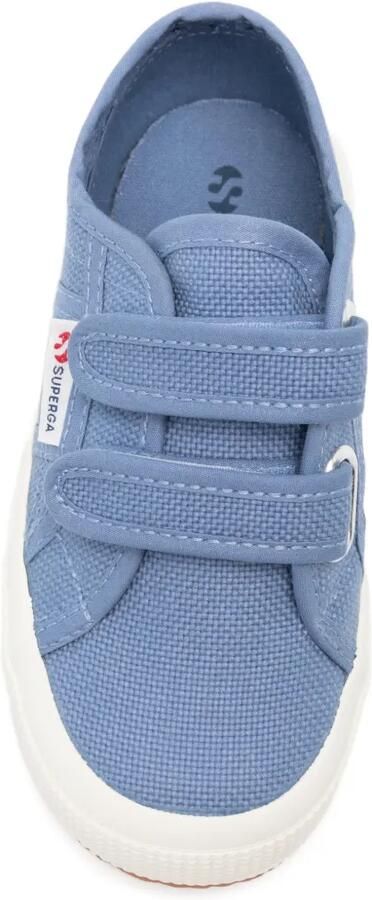 Superga Kids Classic sneakers met klittenband Blauw - Foto 3
