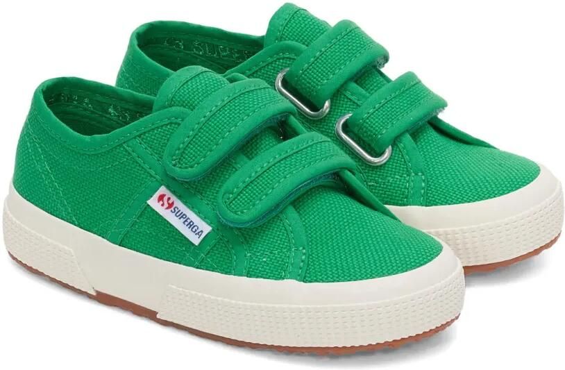 Superga Kids Sneakers met klittenband Groen