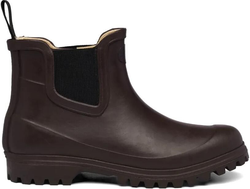 Superga Regenlaarzen met chunky zool Bruin