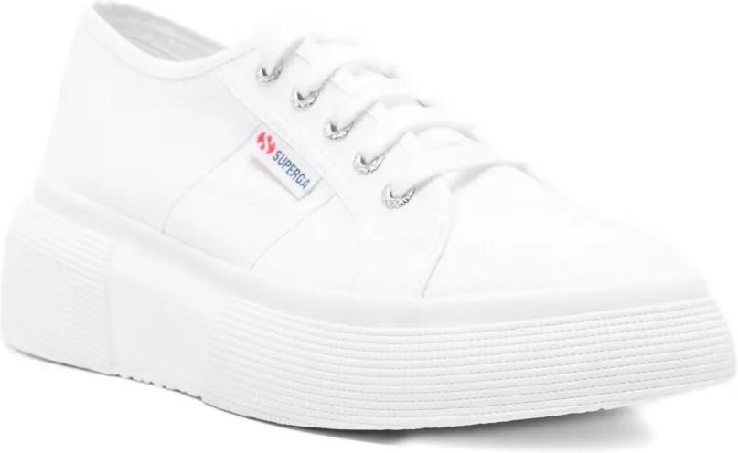 Superga Sneakers met plateauzool Wit - Foto 2