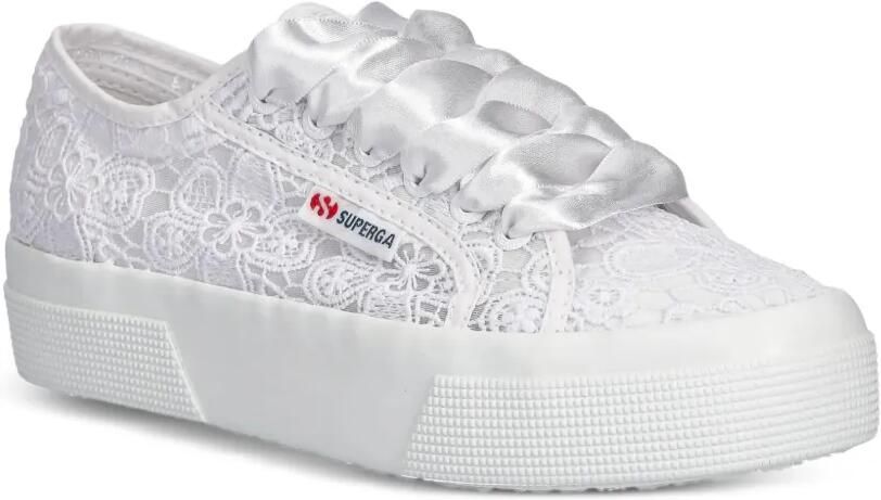 Superga Sneakers met plateauzool Wit - Foto 3