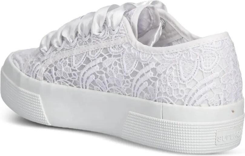 Superga Sneakers met plateauzool Wit - Foto 2