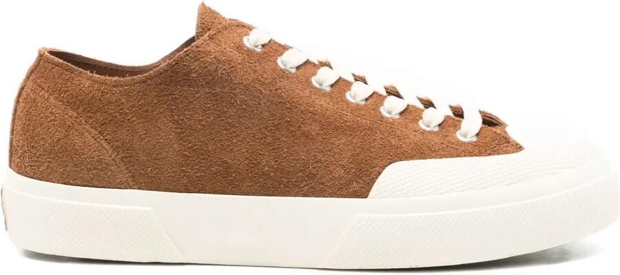 Superga Suède sneakers Bruin