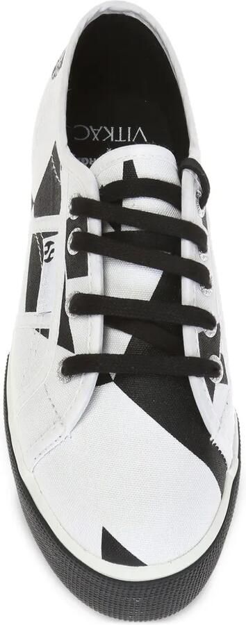 Superga X VITKAC tweekleurige sneakers met veter Wit - Foto 5