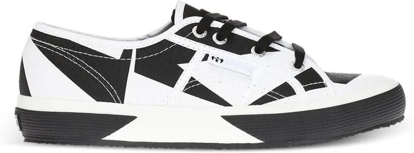 Superga X VITKAC tweekleurige sneakers met veter Wit