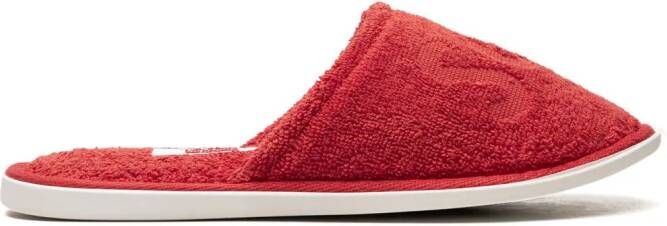 Supreme Frette slip-on slippers Rood