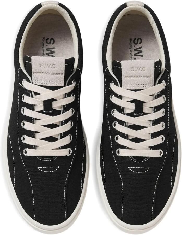 S.W.C. Surma canvas sneakers Zwart - Foto 3
