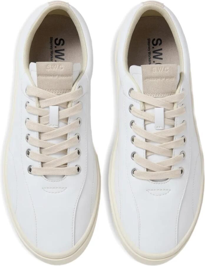 S.W.C. Surma leren sneakers Wit - Foto 3