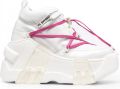 SWEAR Amazon sneakers met plateauzool Wit - Wit