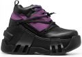 SWEAR Amazon sneakers met plateauzool Zwart - Zwart