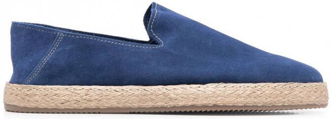 Tagliatore Suède espadrilles Blauw