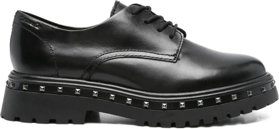 TAMARIS 50 mm derby veterschoenen met studs Zwart