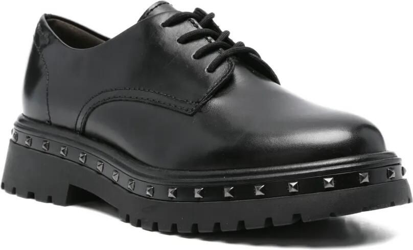 TAMARIS 50 mm derby veterschoenen met studs Zwart - Foto 2