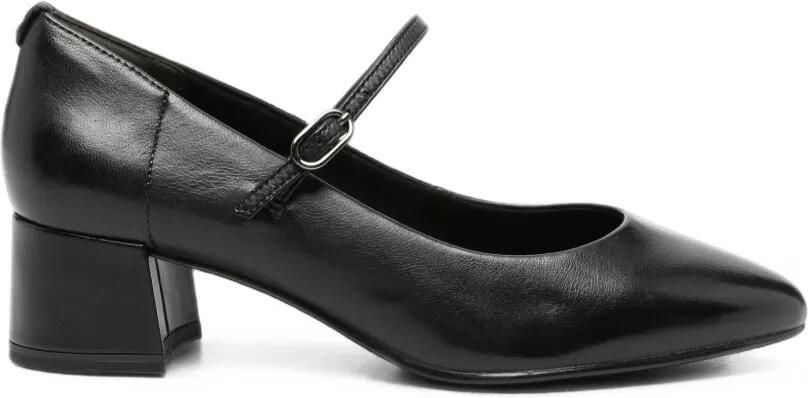 TAMARIS Leren pumps Zwart