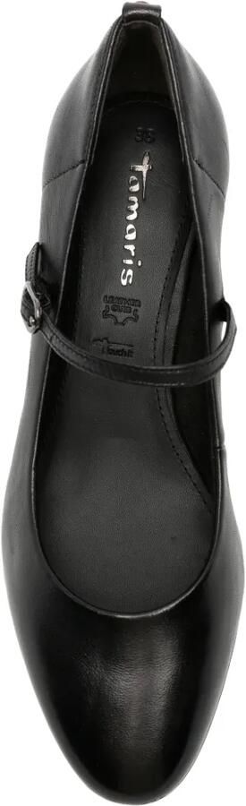 TAMARIS Leren pumps Zwart - Foto 4
