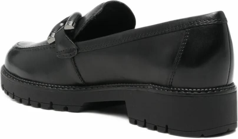 TAMARIS Loafers met chunky zool en gespdetail Zwart - Foto 3