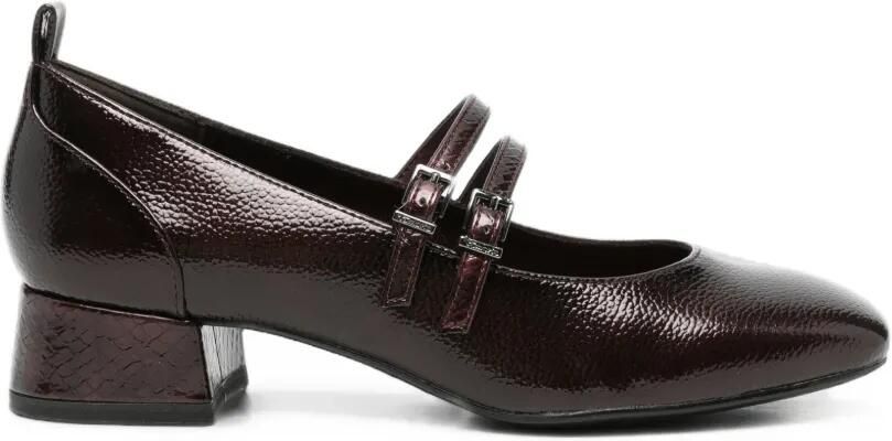 TAMARIS Pumps met blokhak en gespbandje Rood - Foto 1