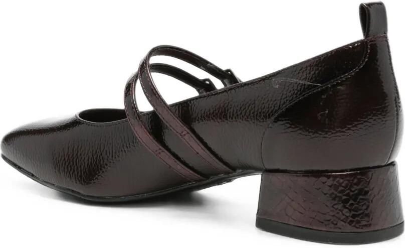 TAMARIS Pumps met blokhak en gespbandje Rood - Foto 3