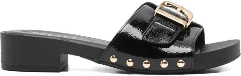 TAMARIS Sandalen met gesp-detail en studs Zwart