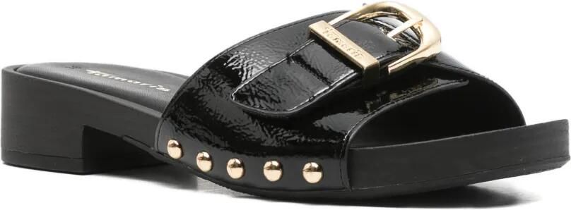 TAMARIS Sandalen met gesp-detail en studs Zwart - Foto 4