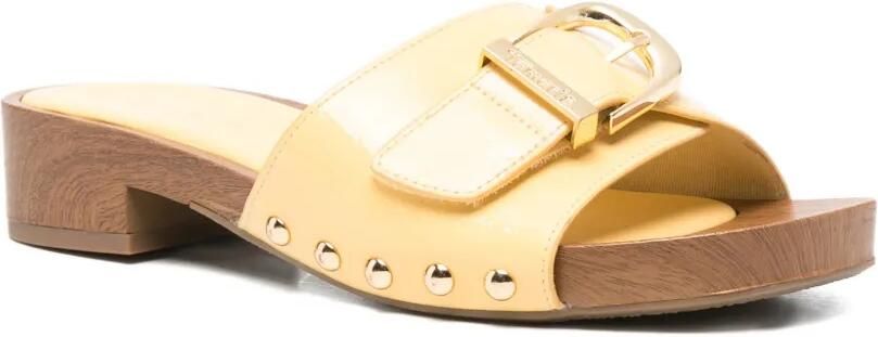 TAMARIS Sandalen met gesp en studs Beige - Foto 3