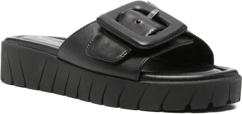 TAMARIS Sandalen met gespdetail Zwart - Foto 4