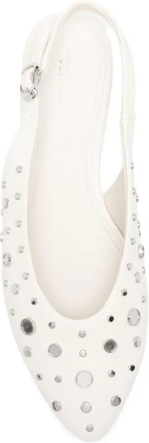 TAMARIS Slingback pumps met studs Beige - Foto 4