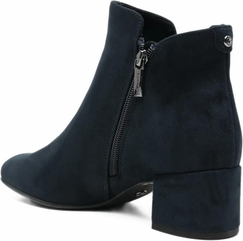 TAMARIS Suède enkellaarzen Blauw - Foto 2