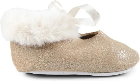 Tartine Et Chocolat Ballerina's met glitter Goud - Foto 5