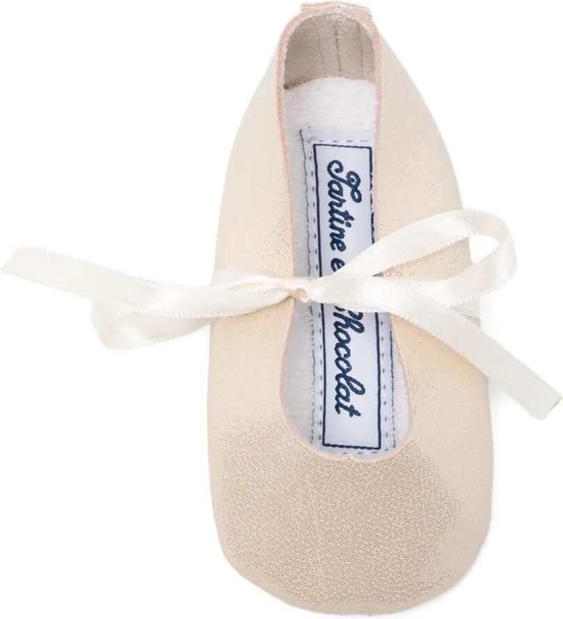 Tartine Et Chocolat Ballerina's met strik-detail Beige - Foto 2