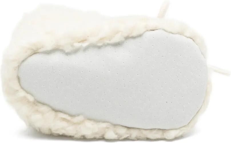 Tartine Et Chocolat shearling-effect wool crib shoes Beige - Foto 4