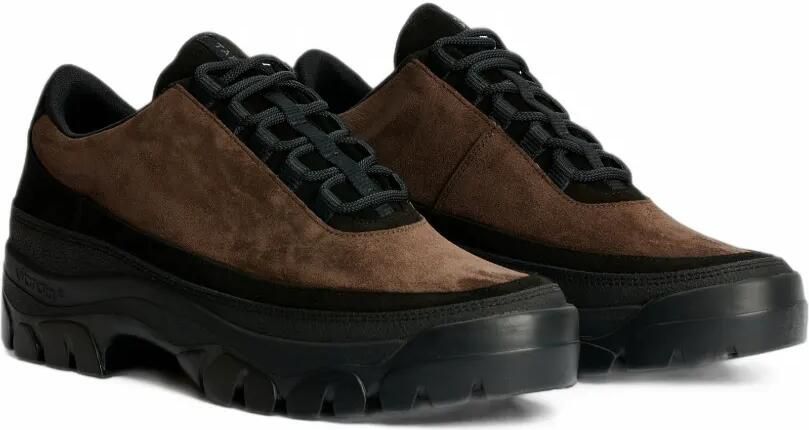 Tarvas Easy Hiker suede sneakers Bruin - Foto 4