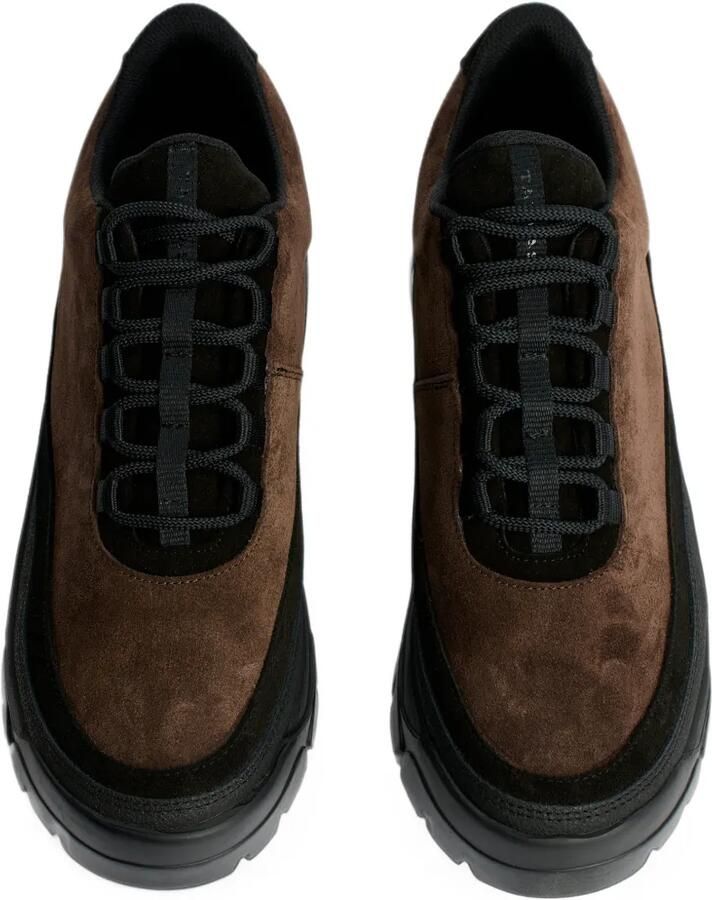 Tarvas Easy Hiker suede sneakers Bruin - Foto 2