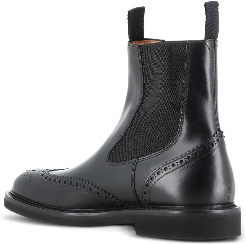 Tassinari Brogue Chelsea-laarzen Zwart - Foto 2