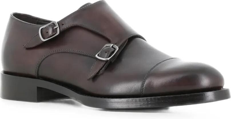 Tassinari Gespschoenen met dubbel bandje Bruin - Foto 3