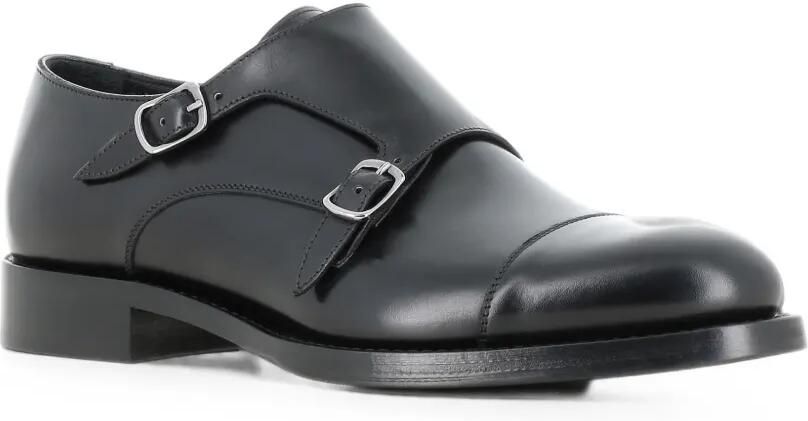 Tassinari Gespschoenen met dubbel bandje Zwart - Foto 3