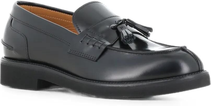 Tassinari Leren loafers met kwastjes Zwart - Foto 3