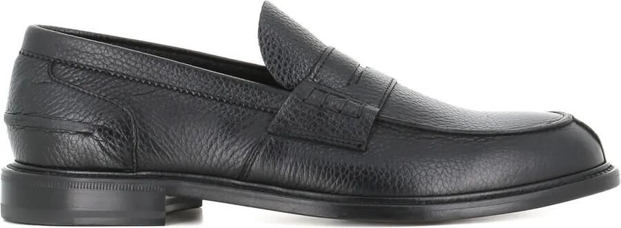 Tassinari Leren loafers Zwart
