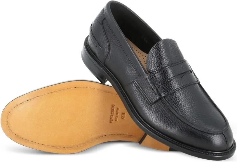 Tassinari Leren loafers Zwart - Foto 2