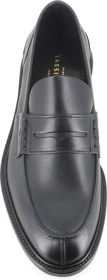 Tassinari Leren penny loafers Zwart - Foto 3